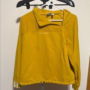 Adidas Women's Mustard Yellow Hoodie